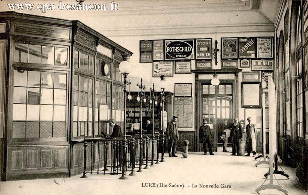 LURE (Hte-Saône). - La Nouvelle Gare